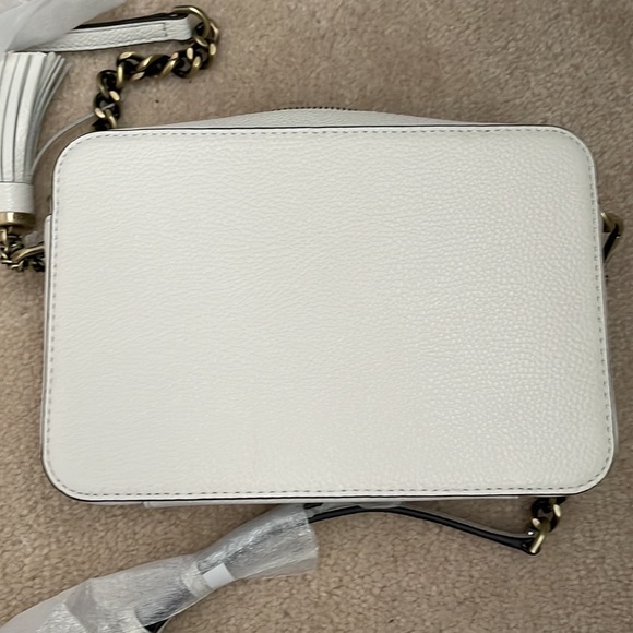 Michael Kors Crossbody white studded leather purse - Picture 6 of 10
